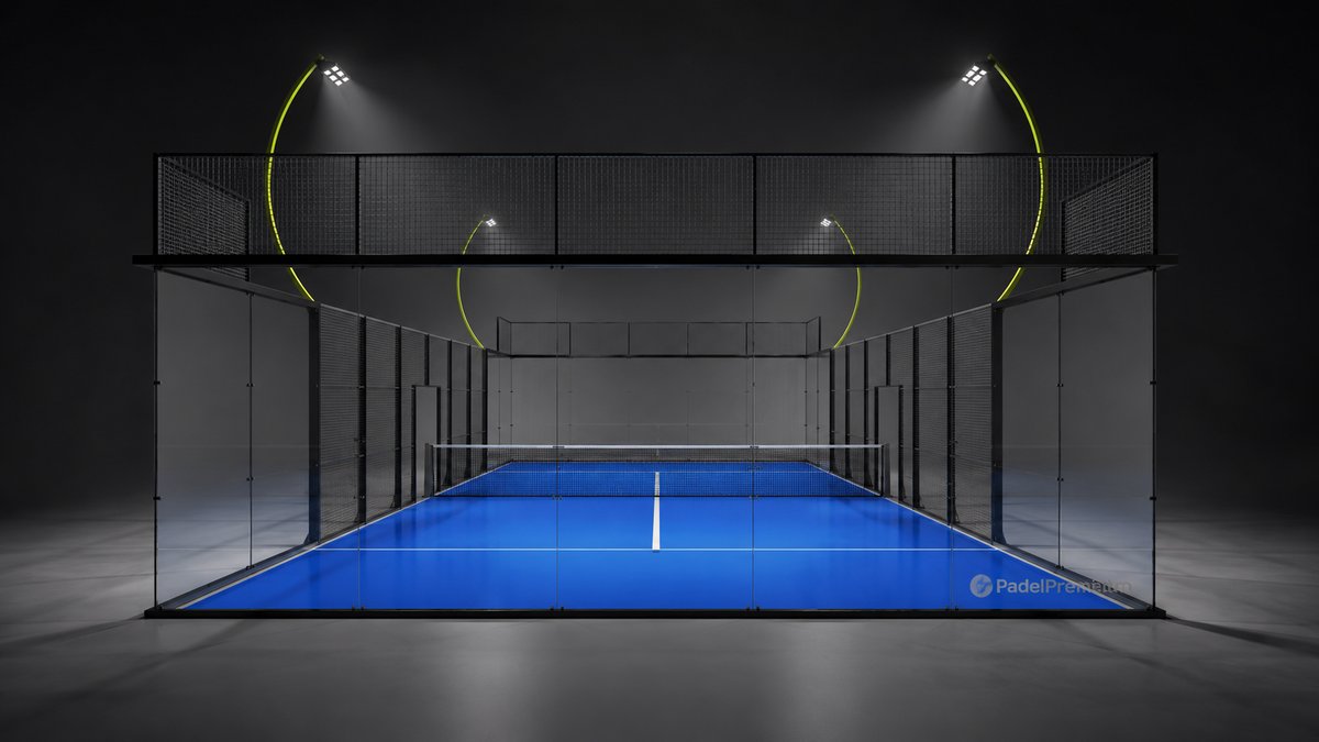 Cancha de pádel panorámica full view — precio desde $450,000 MXN