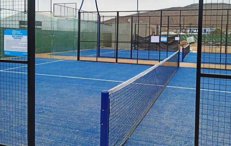 Semipanorámicas de pádel en Pácifico Padel Club · Ensenada, Baja California · Padel Center México