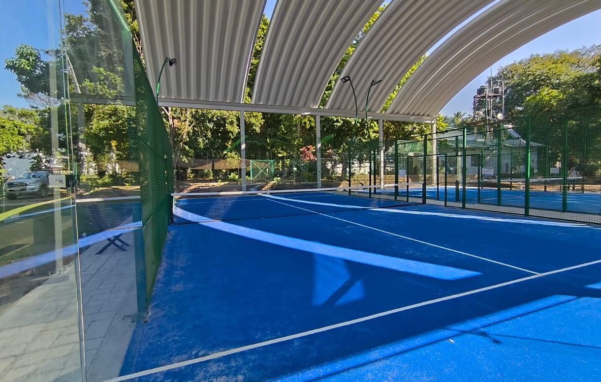 Panorámicas de pádel en Tropiko Club Deportivo · Tapachula, Chiapas · Padel Center México